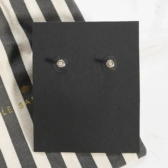 Lele Sadoughi Trillium Stud Earrings Pistachio - Picture 3 of 5